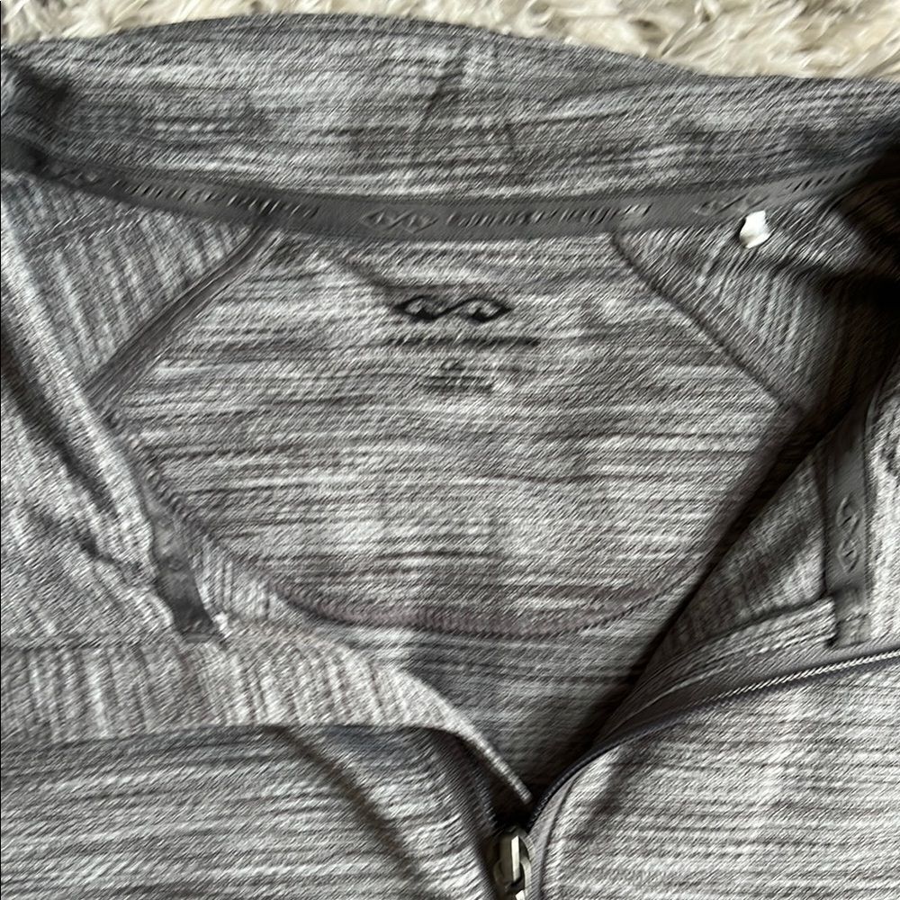 Gray Quarter-Zip Pullover - Picture 2 of 3